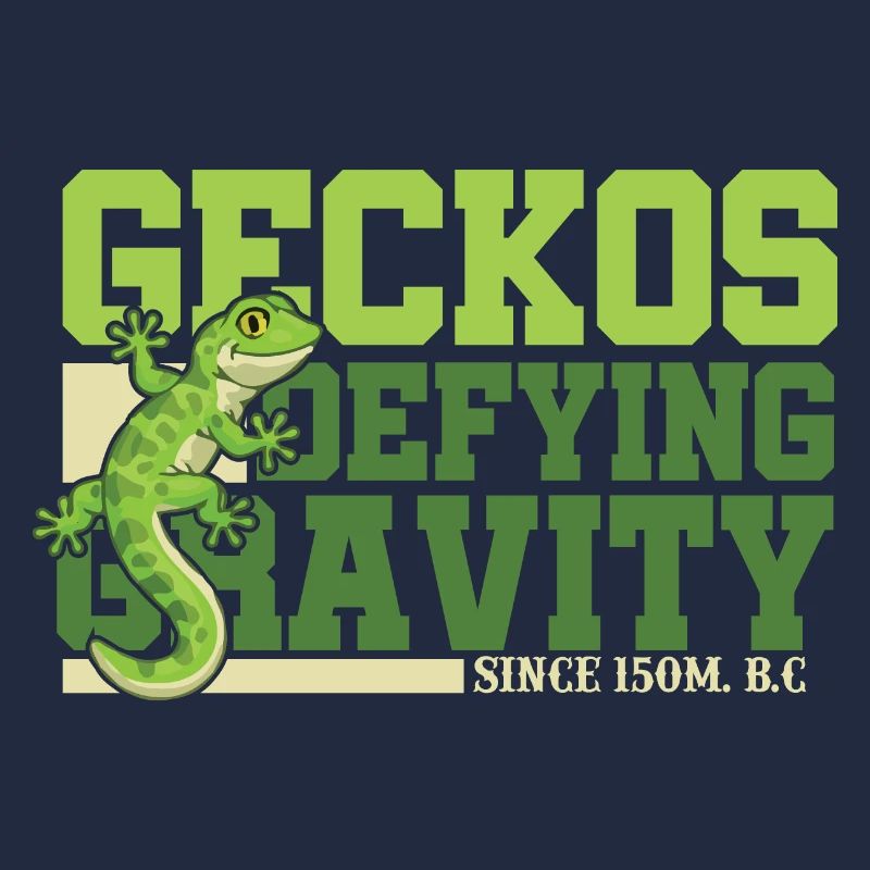 Geckos Defying Gravity