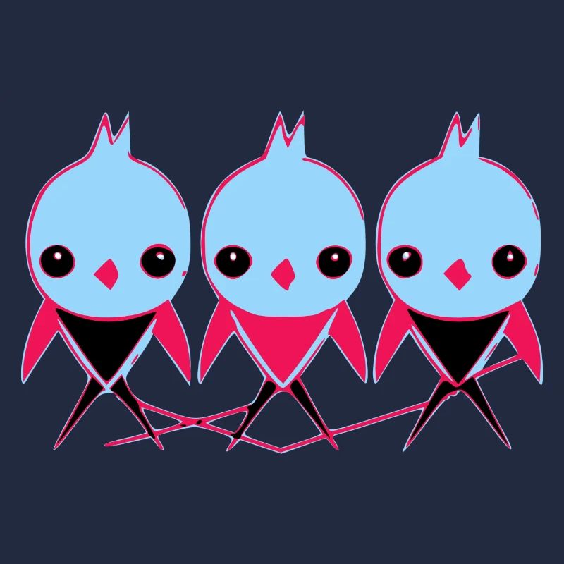 3 petits oiseaux