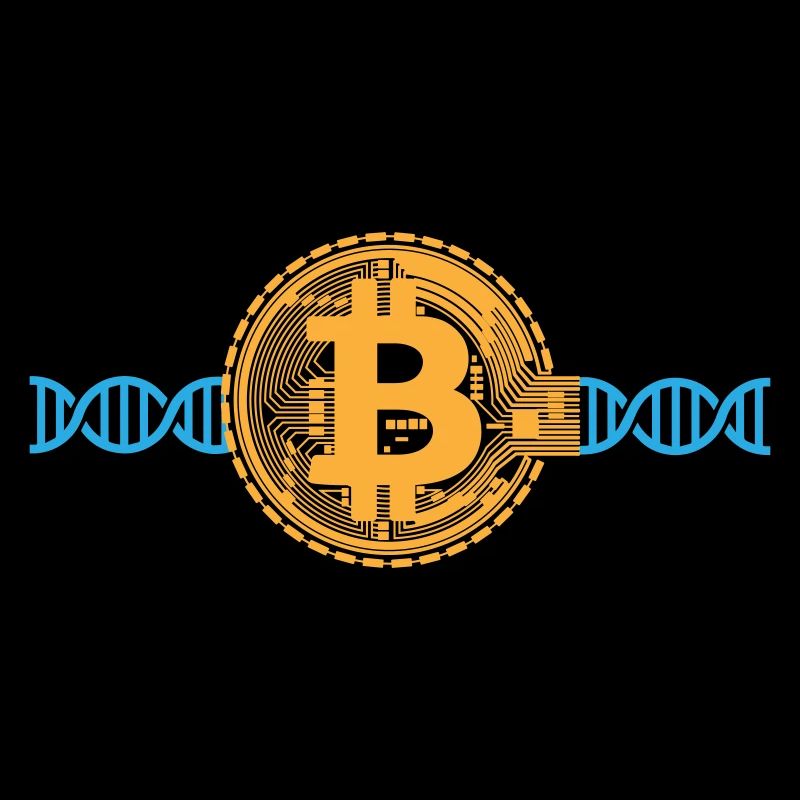 Crypto Bitcoin ADN DNS | Couleurs modifiables