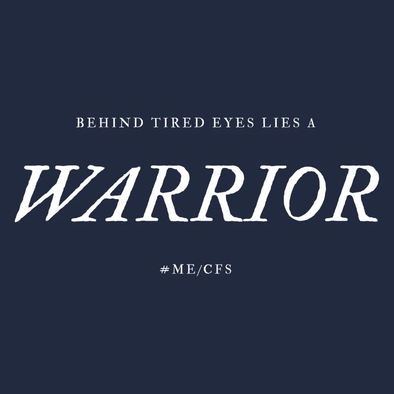ME/CFS Warrior white