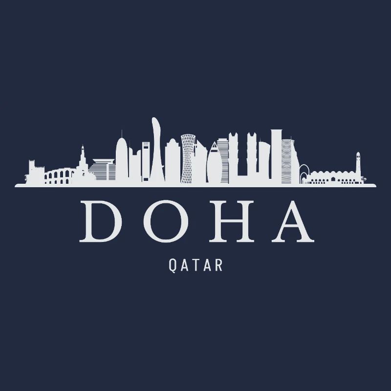 Skyline von Doha, Doha Katar