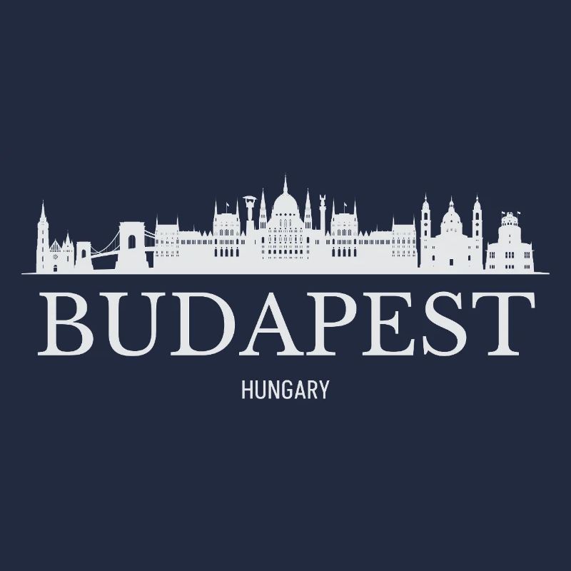 Budapester Skyline, Budapest, Ungarn