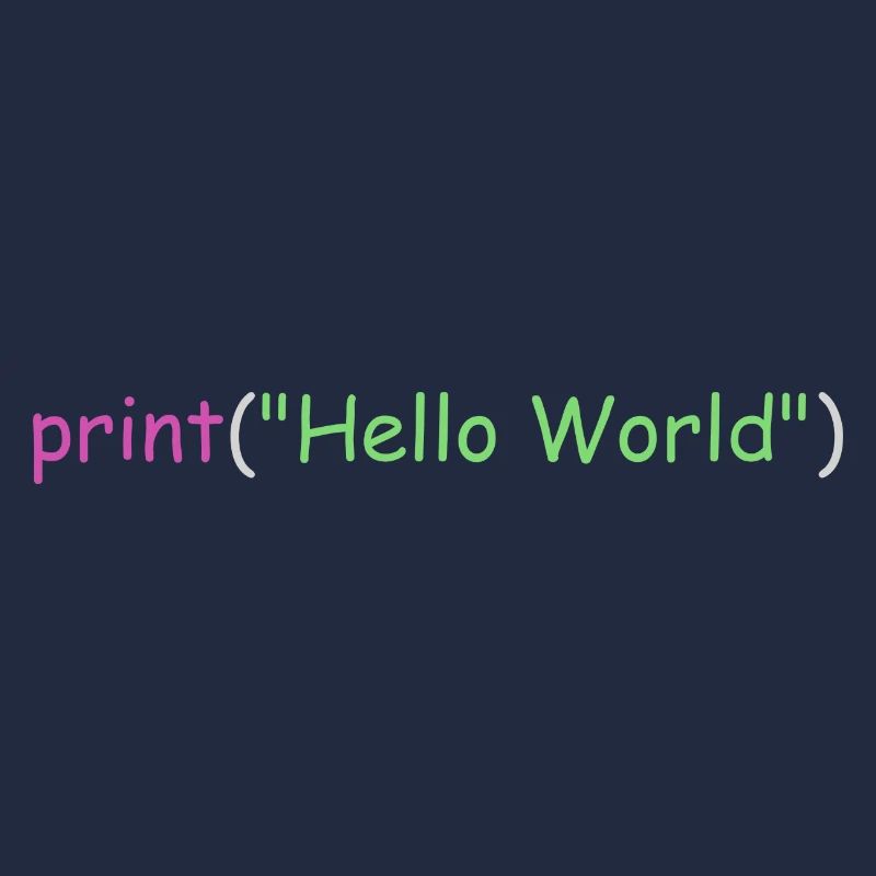 Hello World programming Python C++ C #