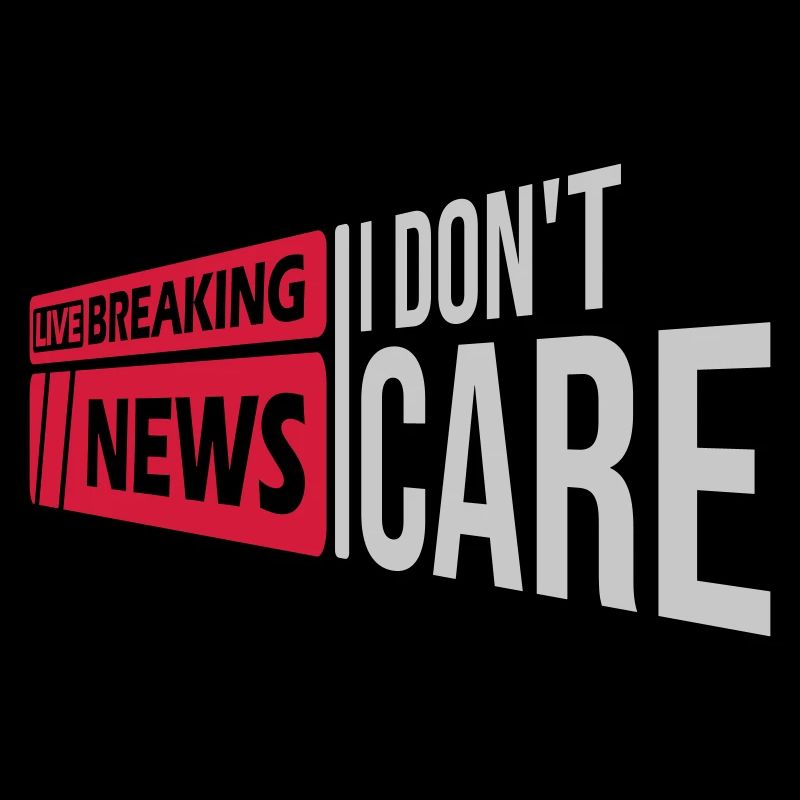 Breaking news don't