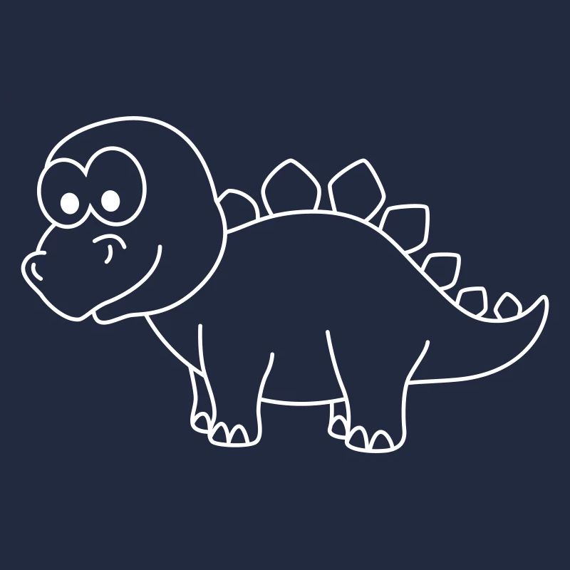 Dinosaur stegosaurus Comic