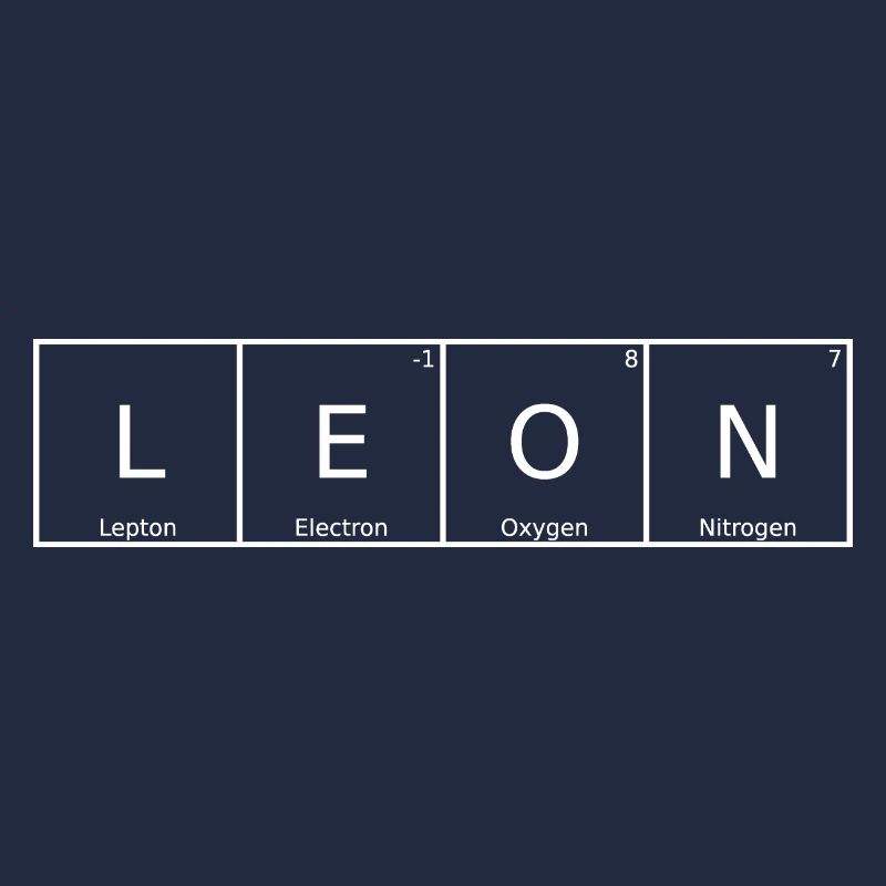 Leon Nom Prénom Chimie Tableau périodique Éléments