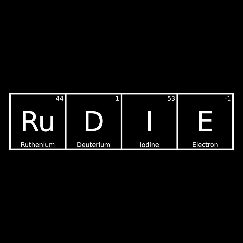 Rudie Name First Name Chemistry Periodic Table Elements