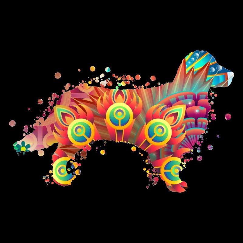 Golden Retriever Hunde Hundehalter Geschenk Design
