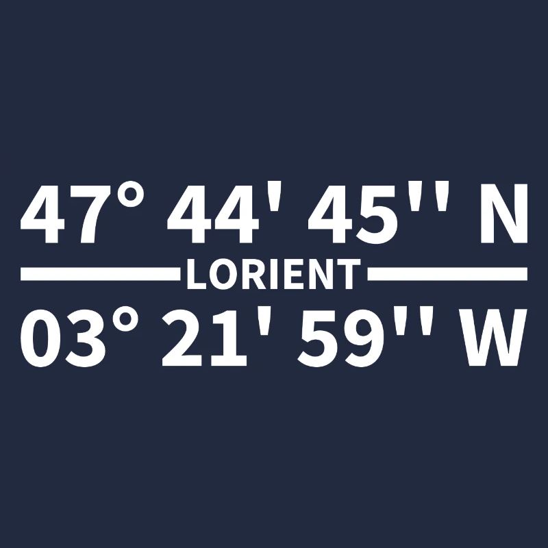 Coordonnées de Lorient
