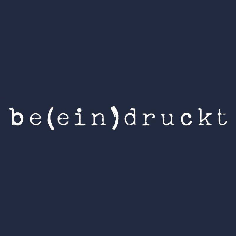 IMPRESSIONNE JEU DE MOTS BLANC