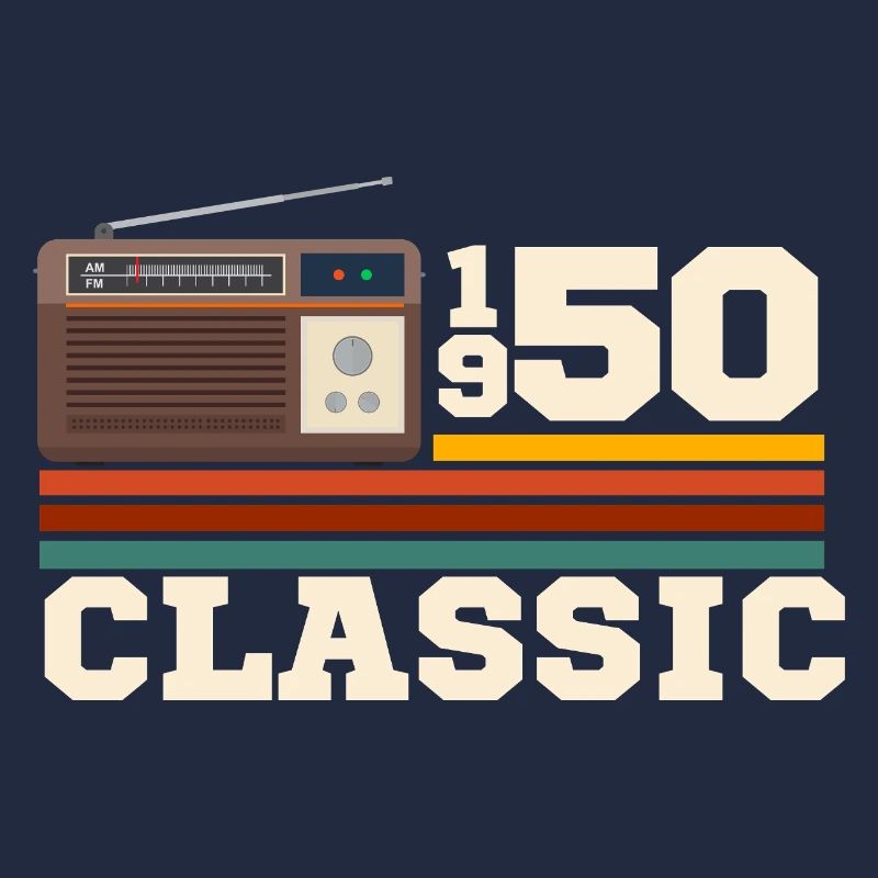 Anniversaire 1950 retro classic