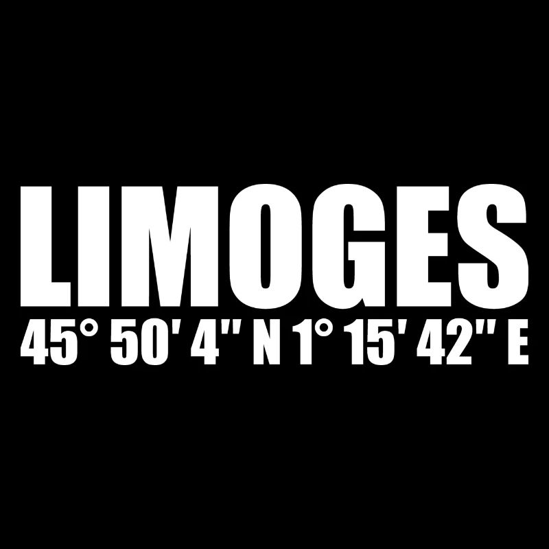Coordonnées de Limoges