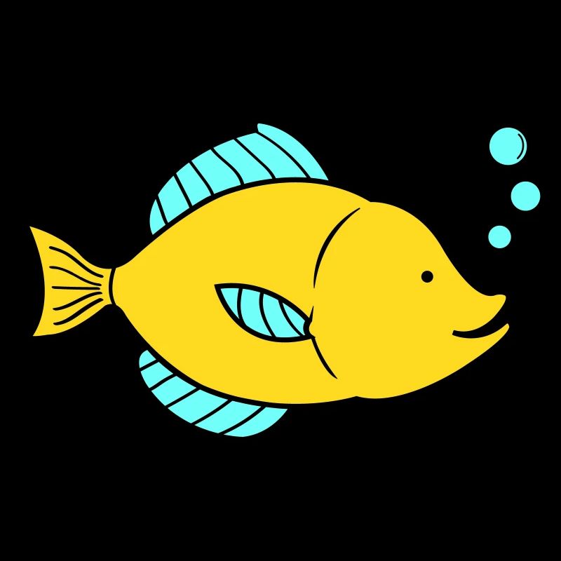 Bande dessinée de poisson