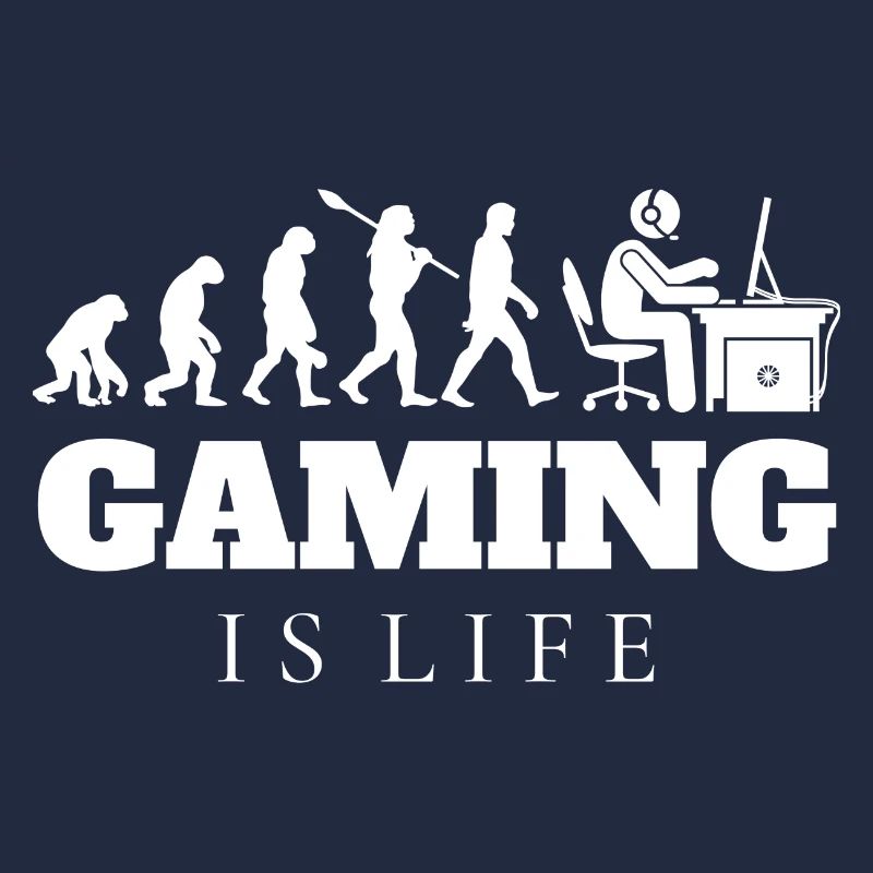 Gaming Gamer Evolution Gift