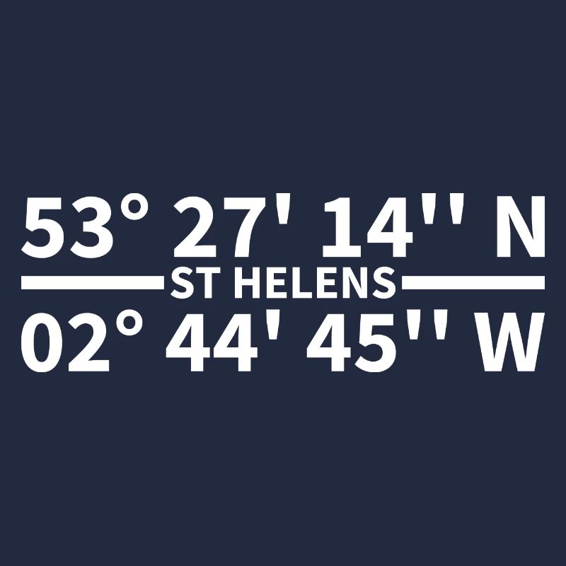 St Helens coordinates