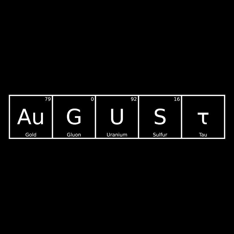 August Surname First Name Chemistry Periodic Table Elements
