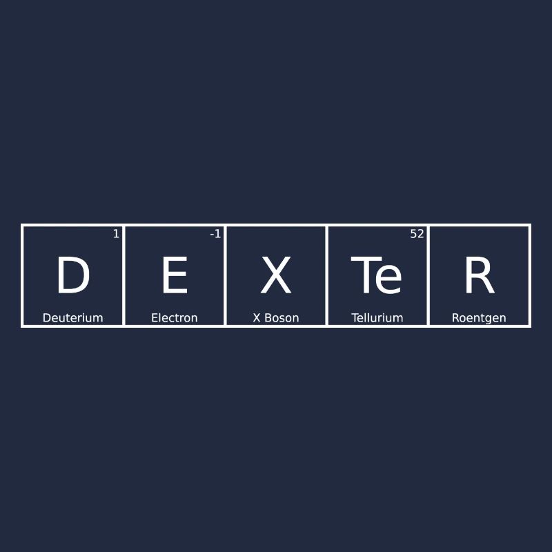 Dexter Nom Prénom Chimie Tableau Périodique Éléments