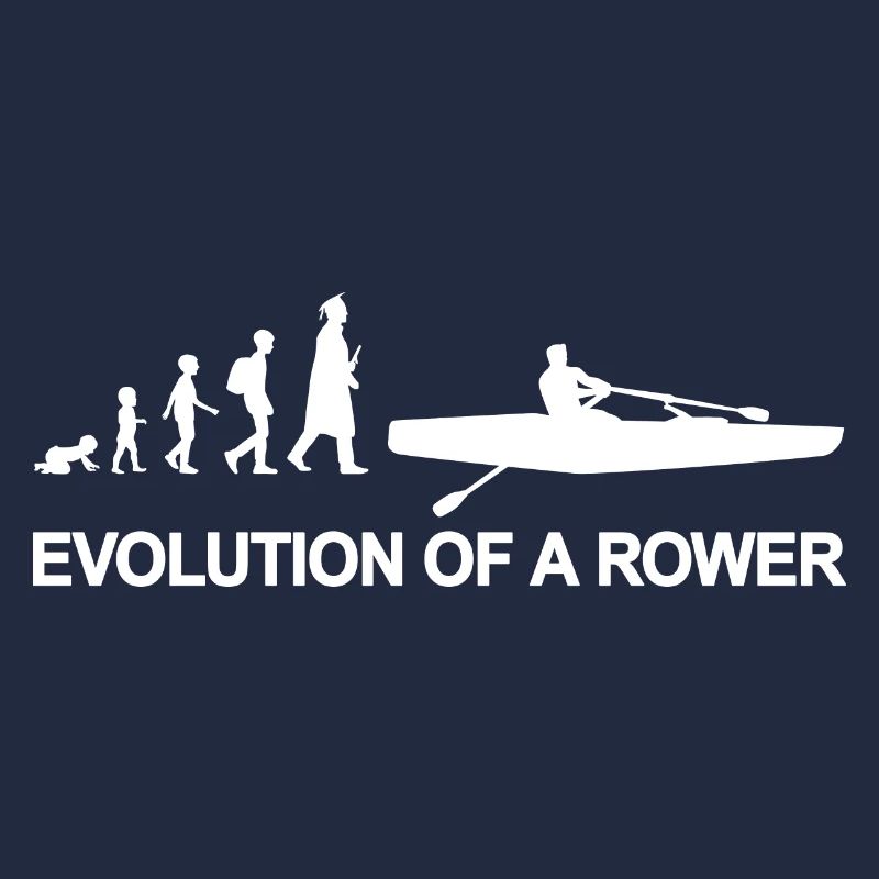 Kind zum Ruderer Evolution