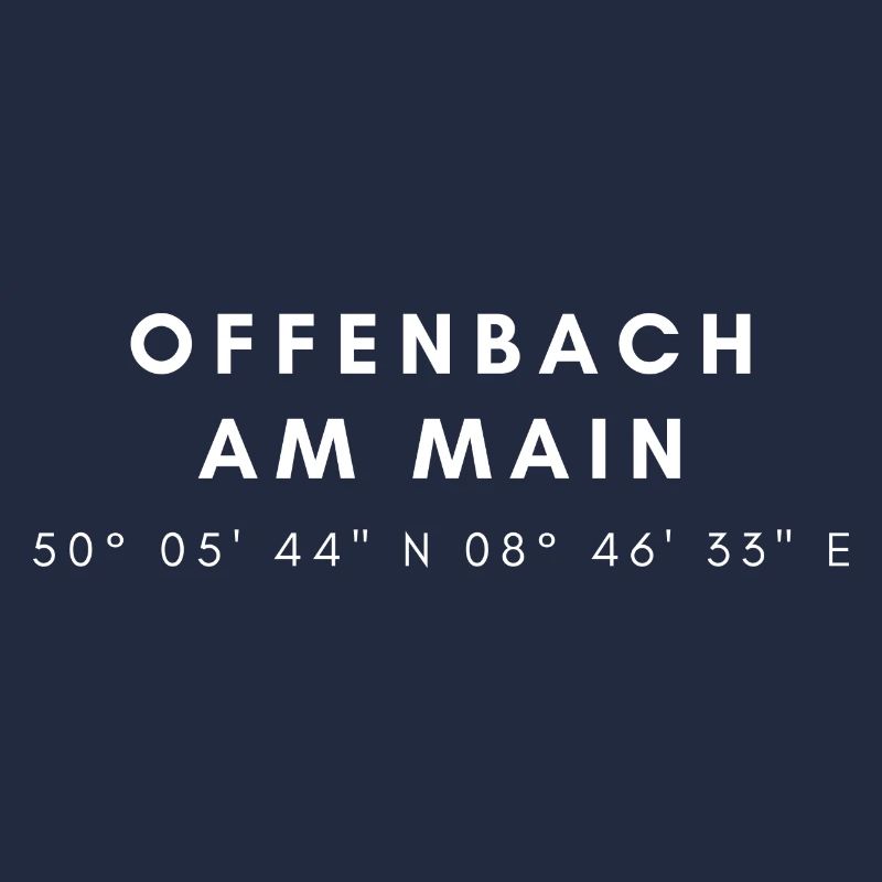 Offenbach am Main coordonnées