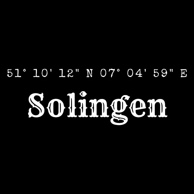 Coordonnées Solingen
