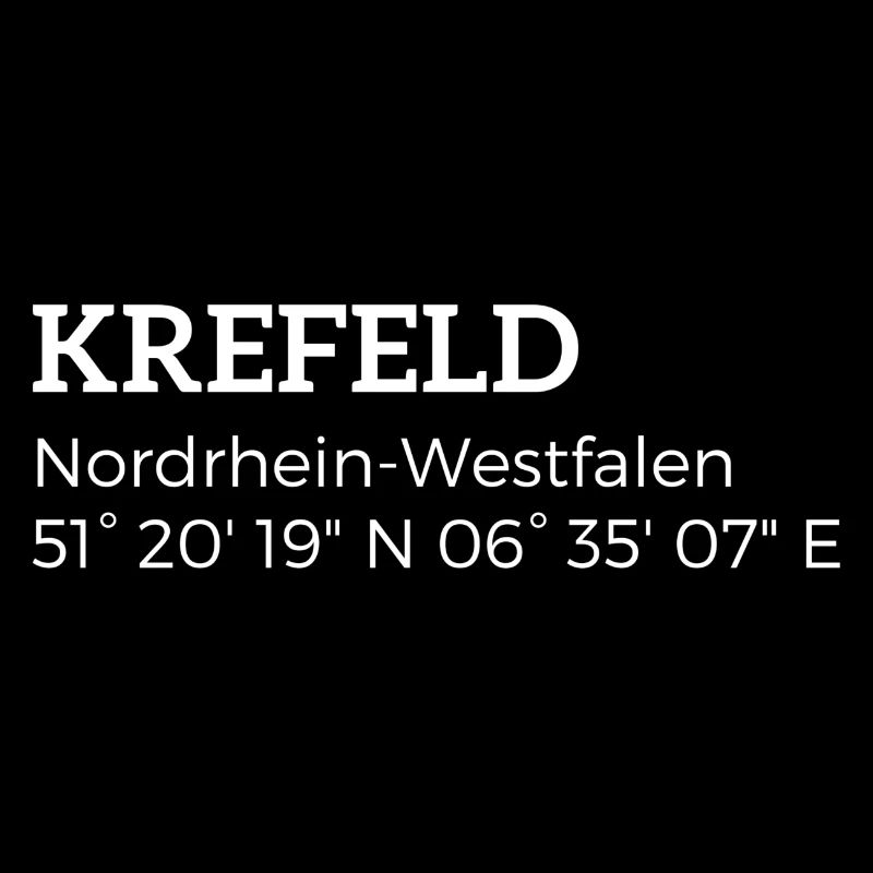 Krefeld, North Rhine-Westphalia coordinates