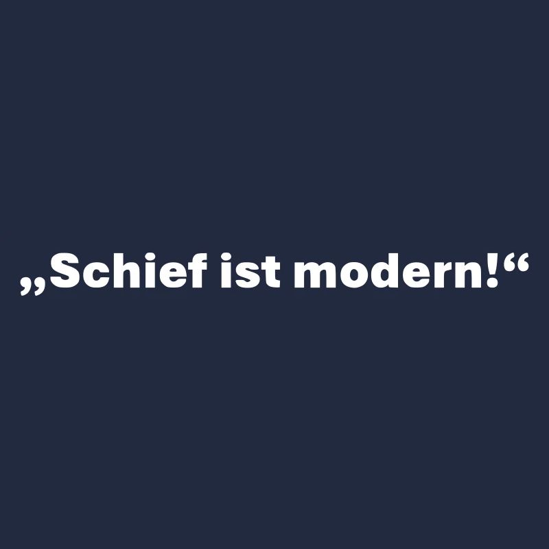 Crooked is modern