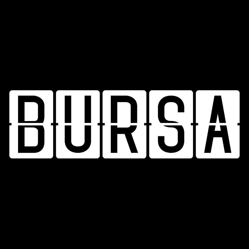 Panneau de l’aéroport de Bursa