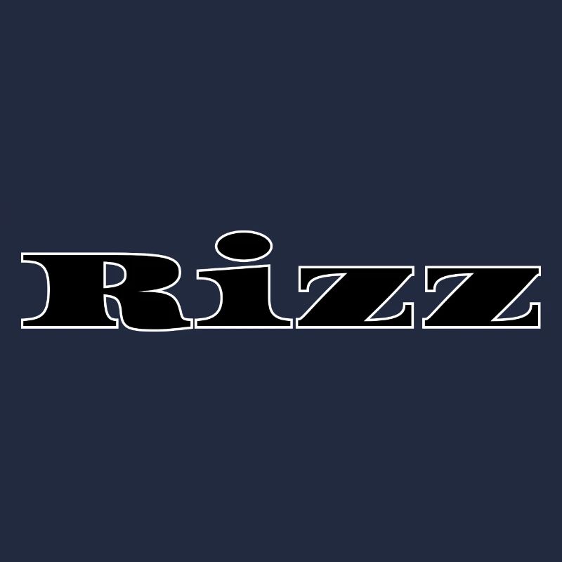 Modern Rizz Black Design