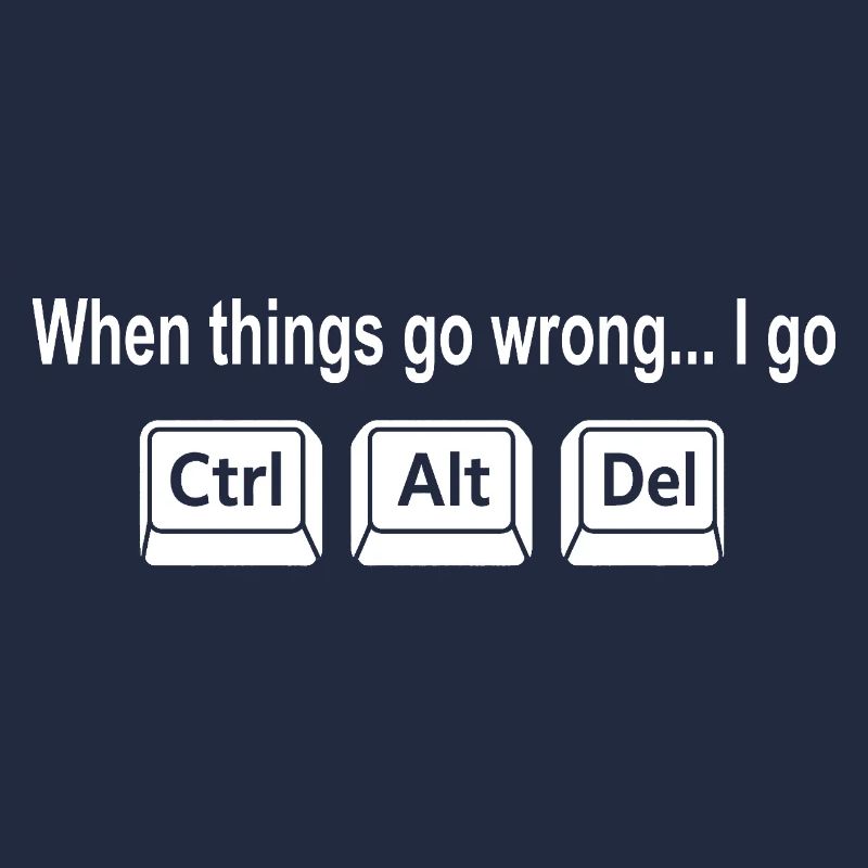 Programmer Keyboard Shortcut Nerd Humor