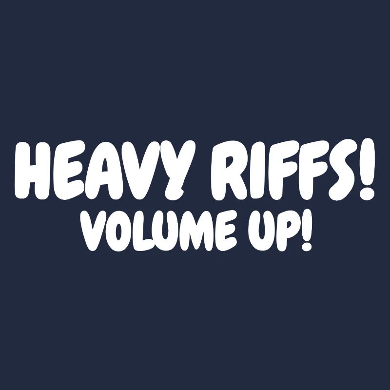 Riffs lourds Volume élevé