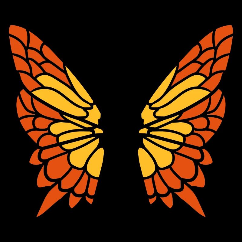 Butterfly Fluegel Pattern