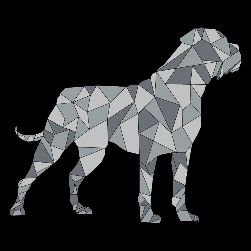 CANE CORSO géométrique