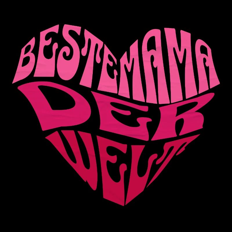 BESTE MAMA DER WELT Herz Geschenk voll Liebe