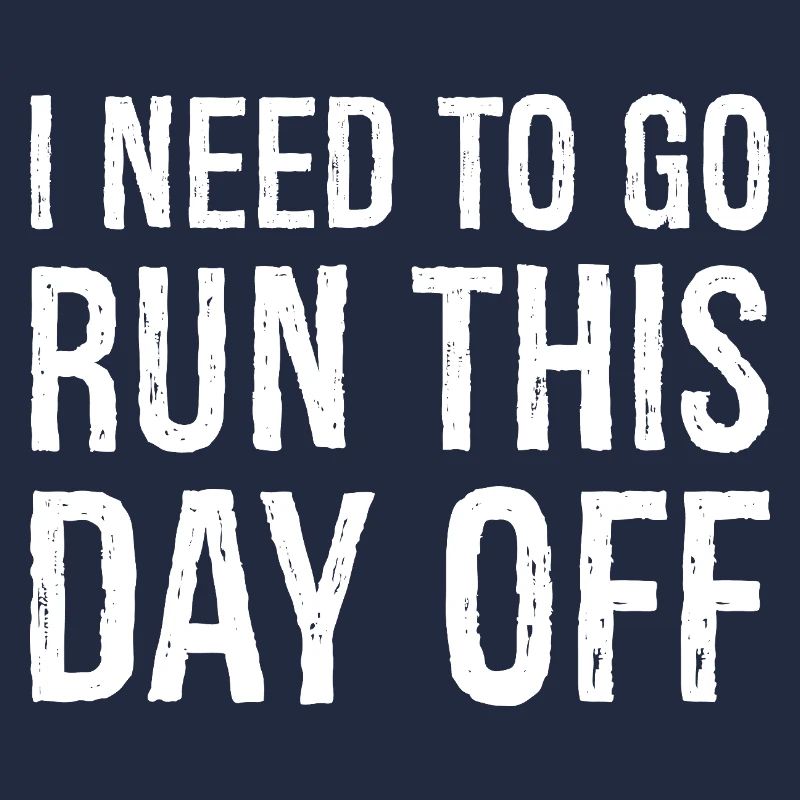 Ich muss heute frei laufen gehen