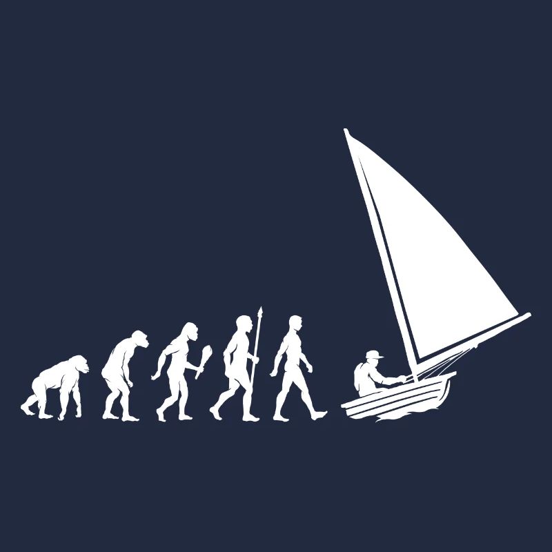 Drôle de voile Evolution Marin idée cadeau