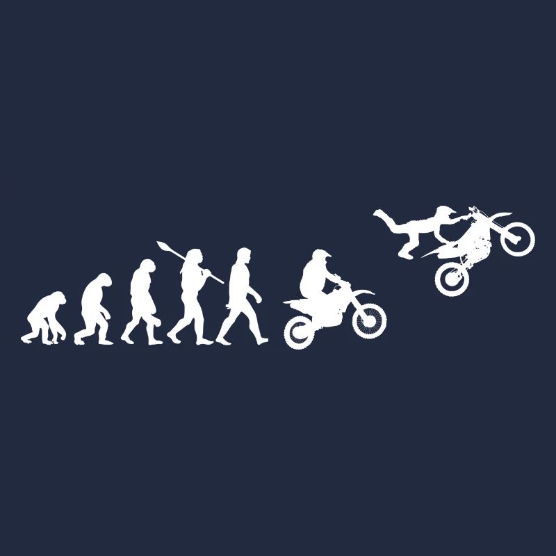 Motorrad Motorcross Evolution