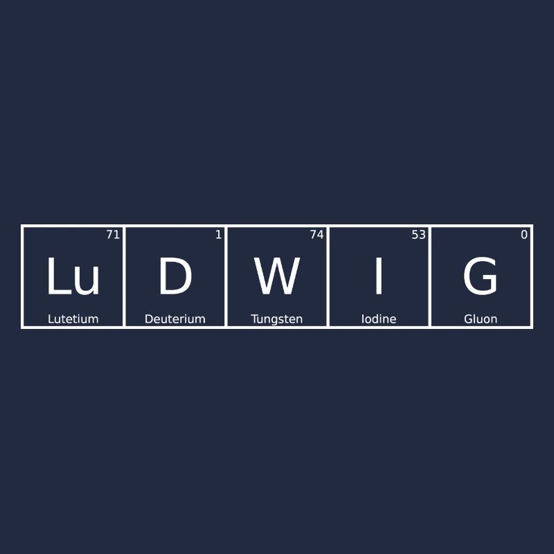 Ludwig Name First Name Chemistry Periodic Table Elements