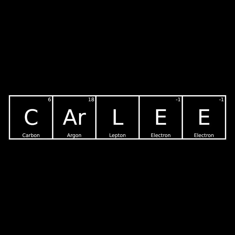 Carlee Nom Prénom Chimie Éléments du tableau périodique