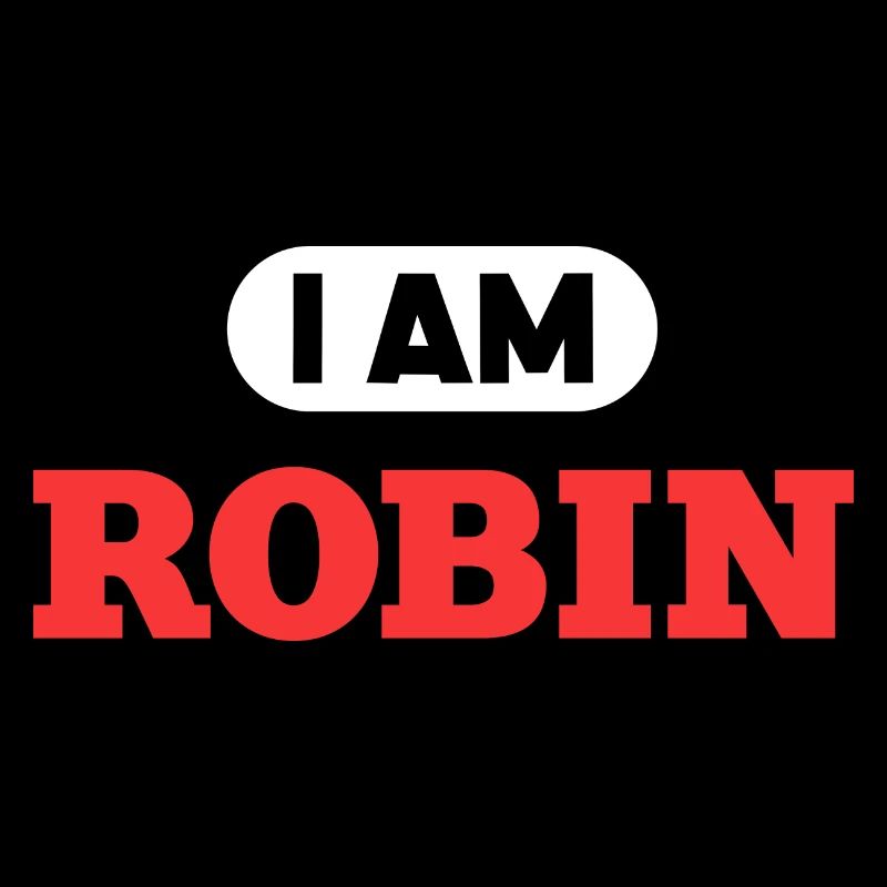 Robin Name Saying für stolze Robins
