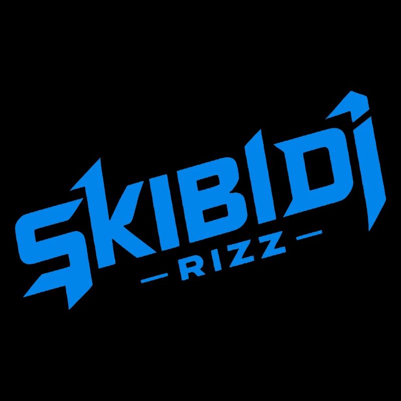 Skibidi Rizz bleu