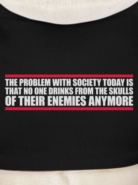 drinks from enemies skulls
