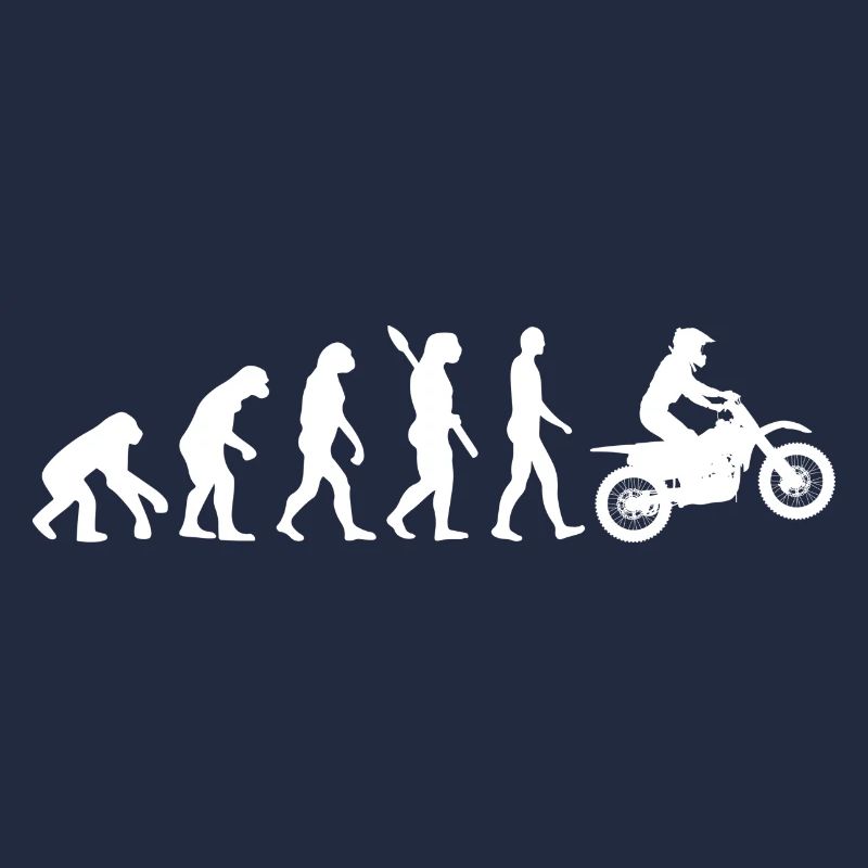 Evolution Graphic Dirt Biker Motorcycle Enduro Mot