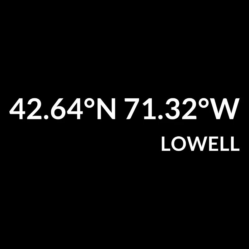 Coordonnées de Lowell, Massachusetts, États-Unis