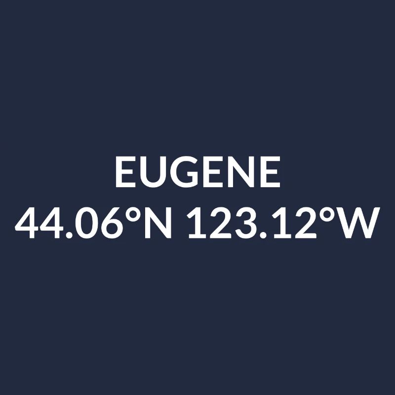 Eugene, Oregon, États-Unis Coordonnées