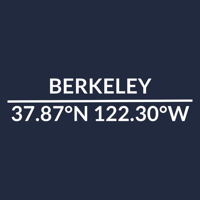 Berkeley, California, USA Coordinates