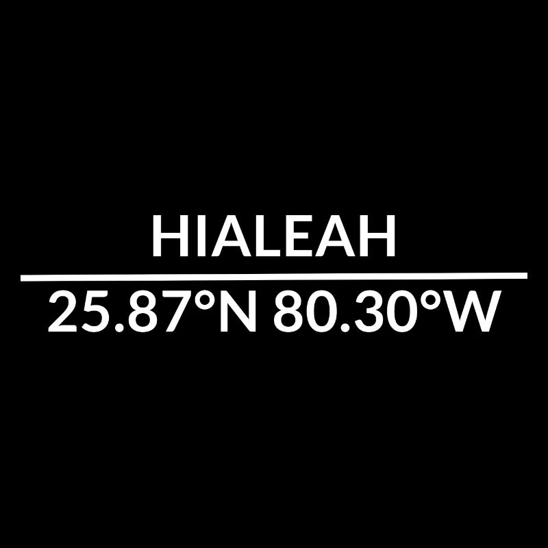 Hialeah, Florida, United States Coordinates