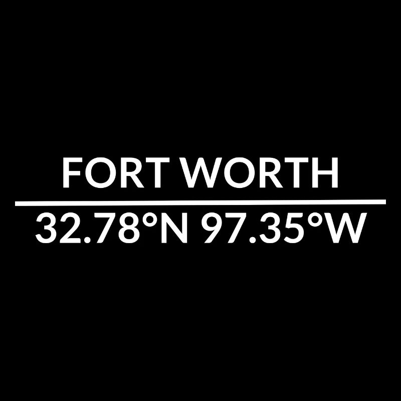 Coordonnées Fort Worth, Texas, États-Unis