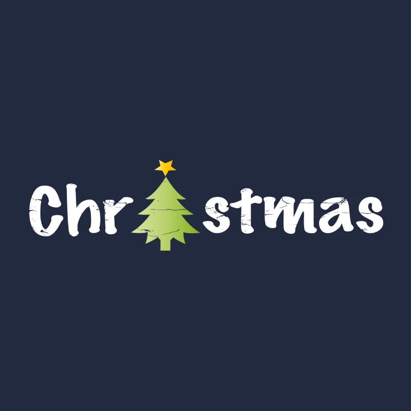 Christmas claim with tree
