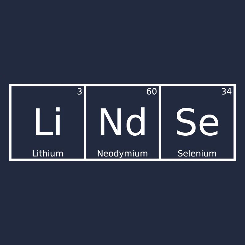 Lindse Name First Name Chemistry Periodic Table Elements