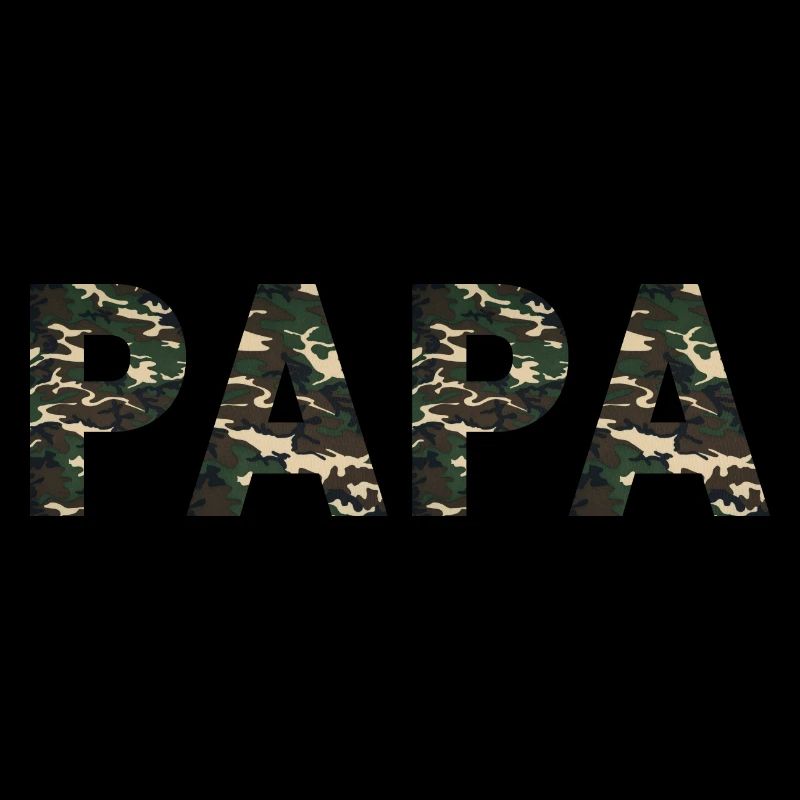 PAPA CAMOUFLAGE MILITAIRE